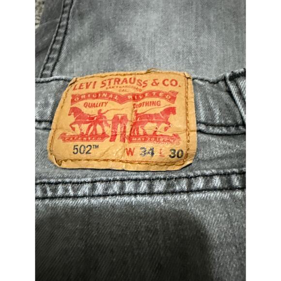 Bundle Men’s Levi’s 502 
jeans grey and blue 34/30 - Picture 2 of 5